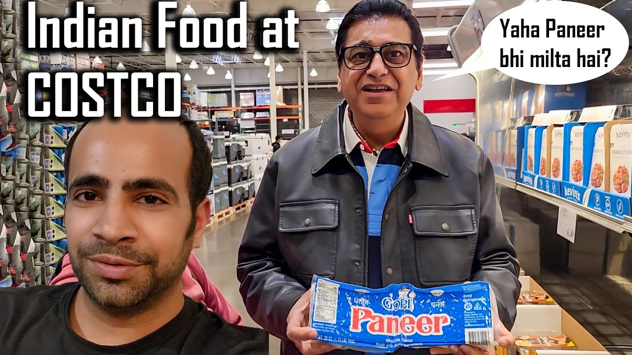 Papa Shocked to See so Many INDIAN Food at Costco (Frisco, TX) Hindi vlog
