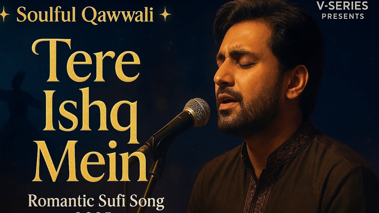 Tere Ishq Mein [Remix] | Soulful Romantic Sufi Qawwali 2025 | Heart Touching Hindi Qawwali Song |