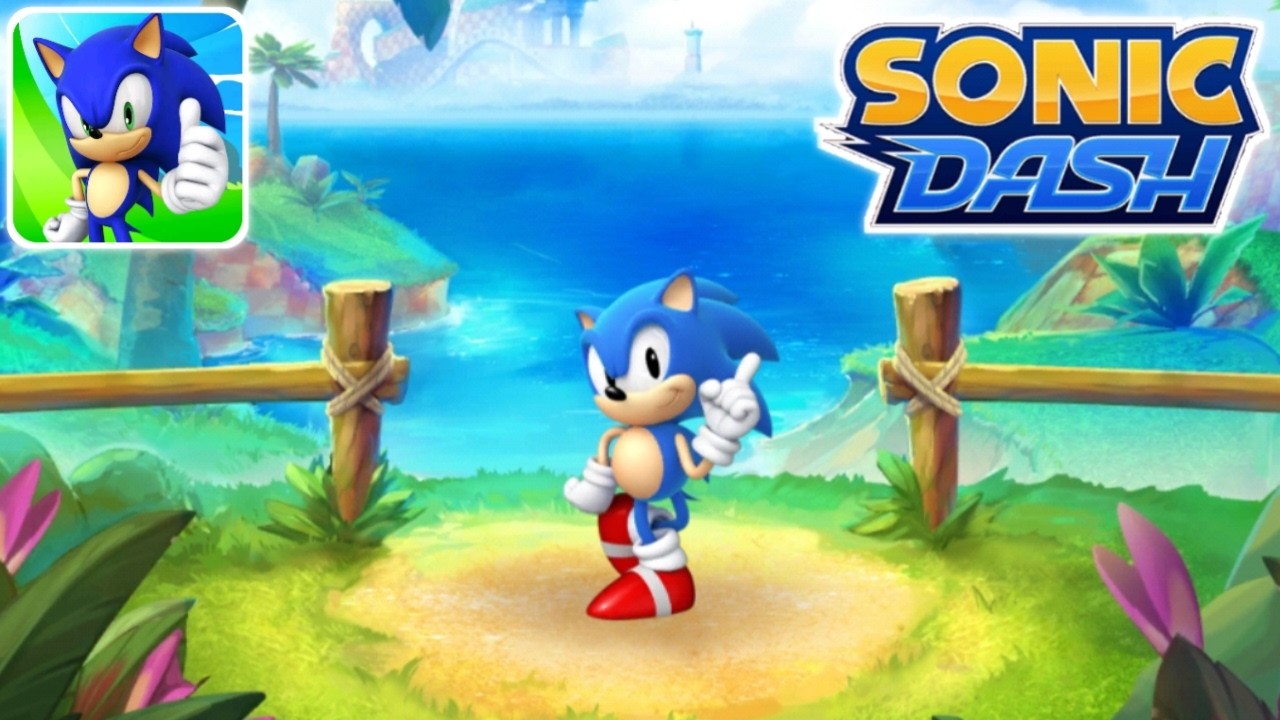 SONIC DASH - CLASSIC SONIC ANDROID GAMEPLAY