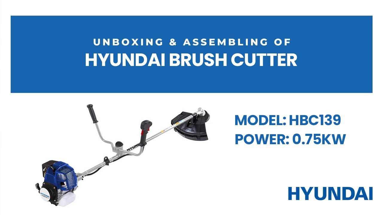 Hyundai Brush Cutter 0.75KW (HBC 139)