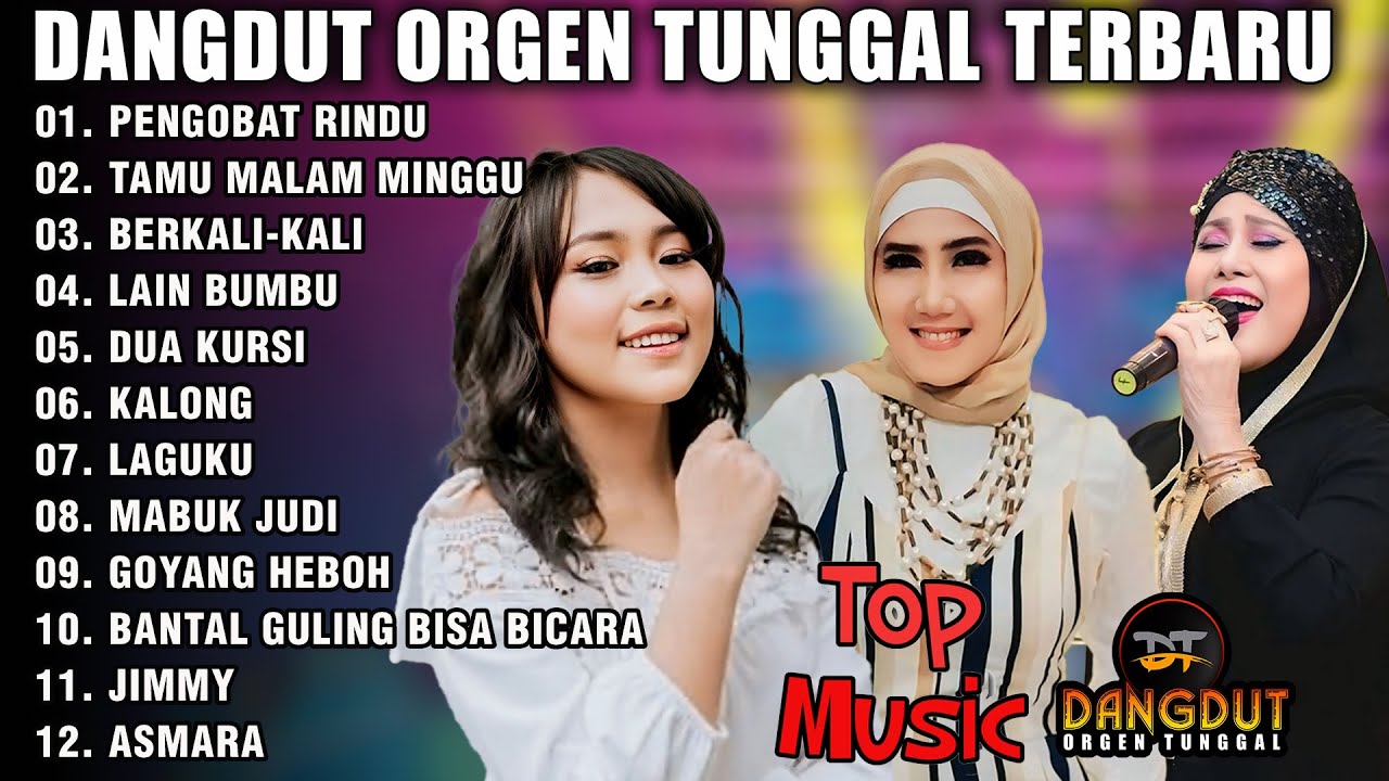 DANGDUT ORGEN TUNGGAL ALBUM LAGU LAWAS PENGOBAT RINDU - TAMU MALAM MINGGU
