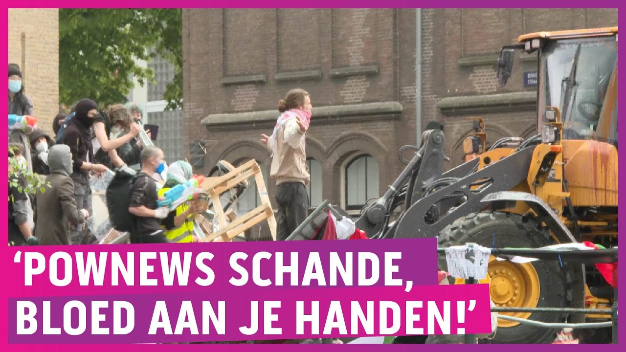 Halsema na 24 uur overstag: UvA-extremisten geveegd door ME!