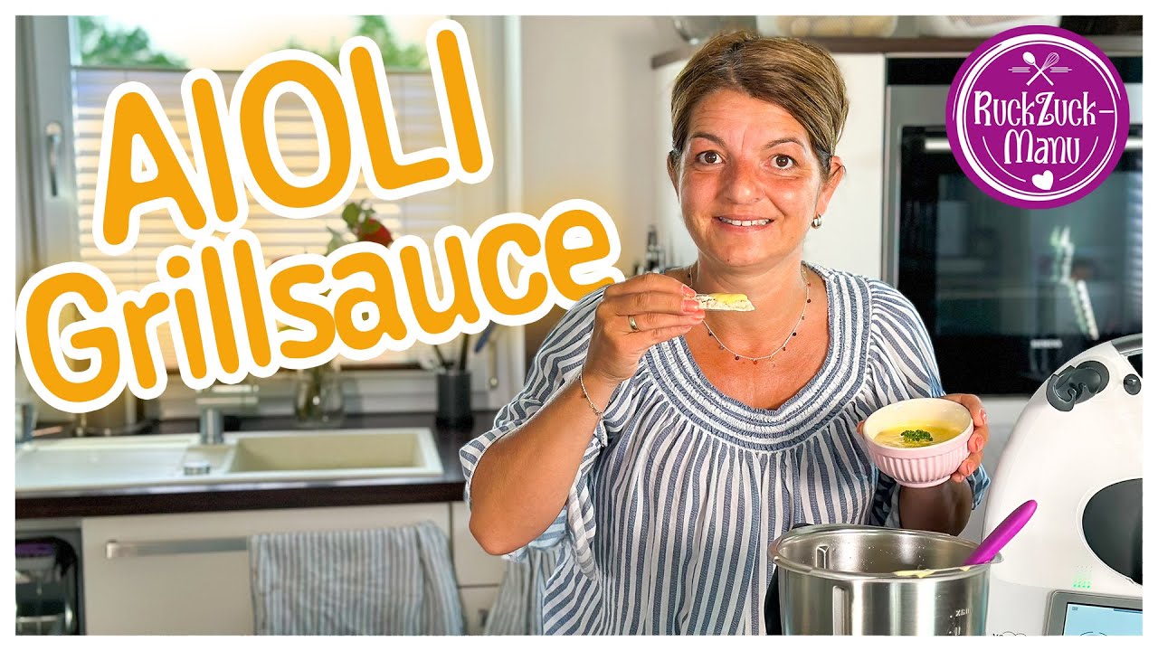 Aioli Grillsauce - Dip - Grillbeilage - Thermomix® TM5/TM6