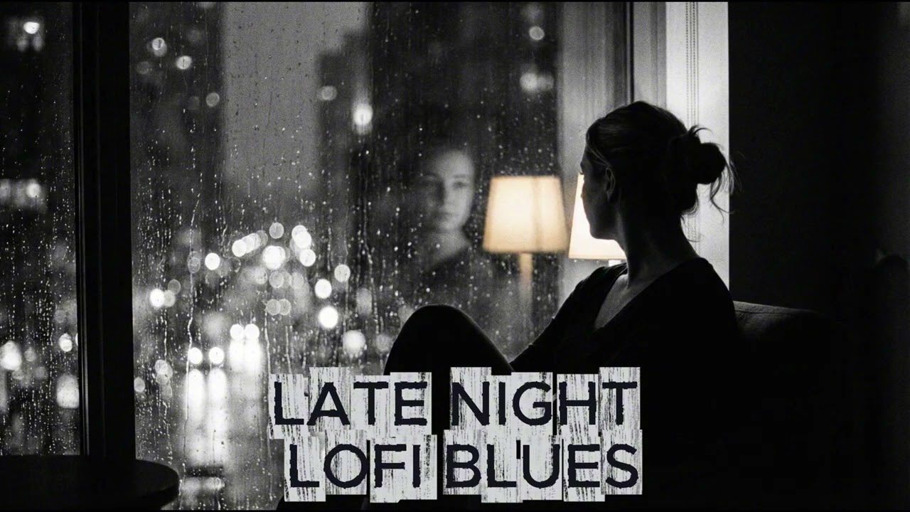 🌙 Late Night Lo-Fi Blues – Chill Instrumental Blues Mix for Work, Study & Night Vibes (1 Hour)