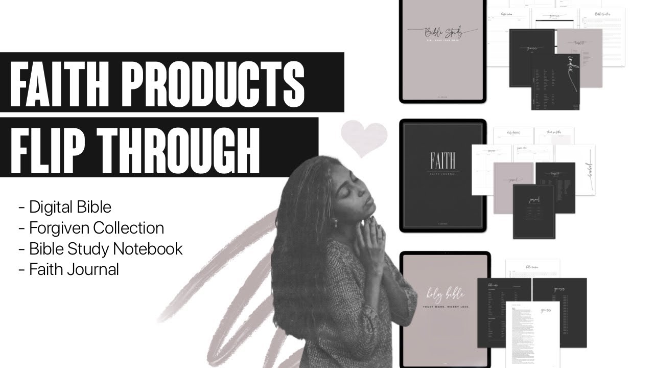 Faith Products Flip Through | Digital Bible Journaling