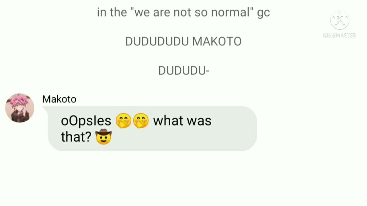 Makoto runs over a pedestrian?! - Danganronpa texts