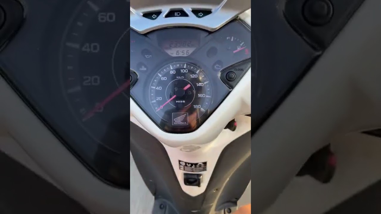 Honda SH 300 acceleration 0-100 stock