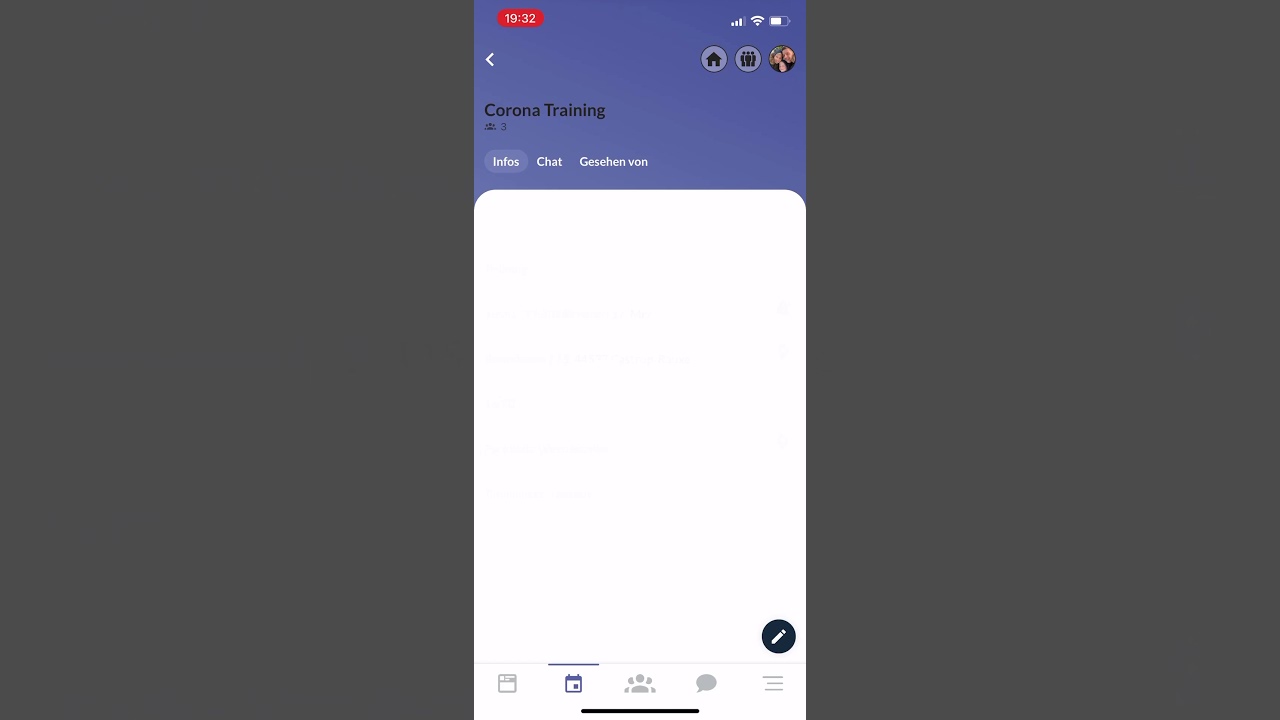 Kurzinfo zur Vereinsapp