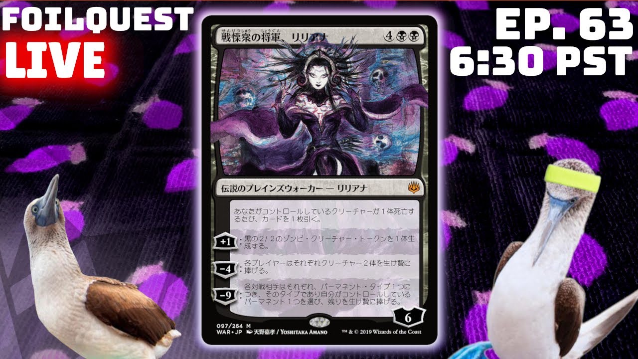 Foilquest Episode 63 - Opening 2 JPN War of the Spark Boxes ft. @CrackinJank