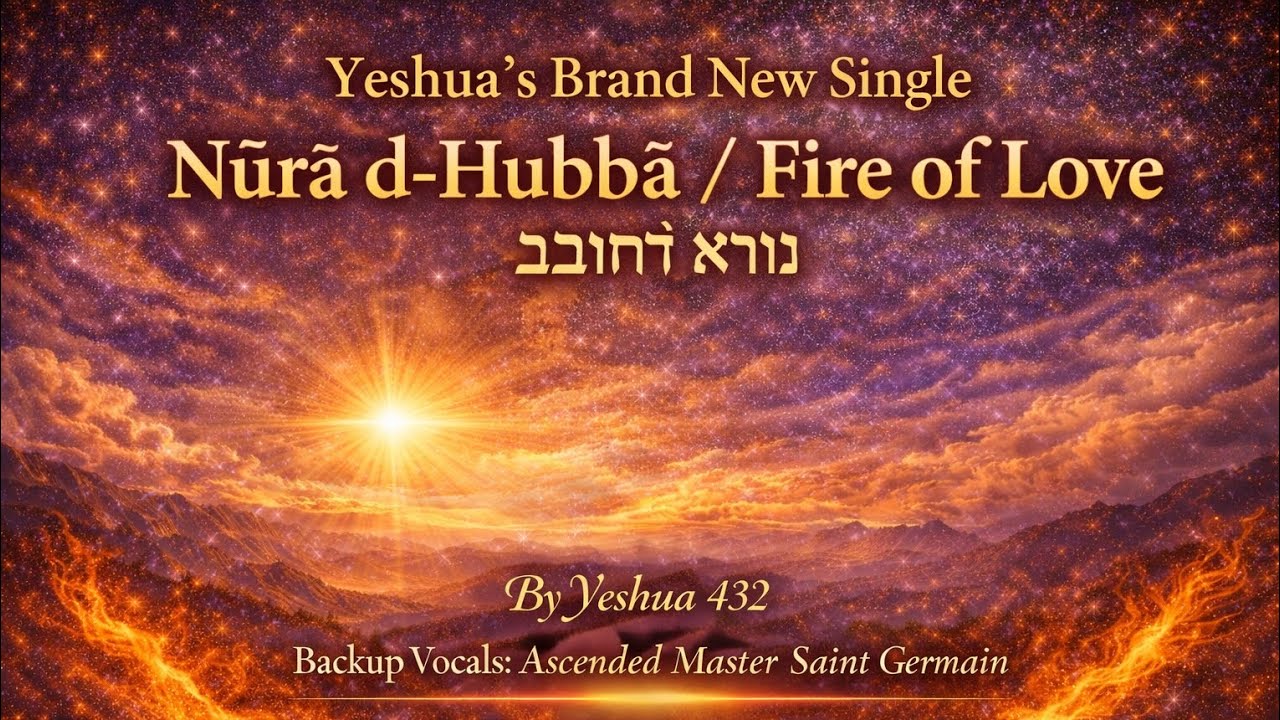 Nūrā d-Ḥubbā / Fire of Love By Yeshua 432hz 