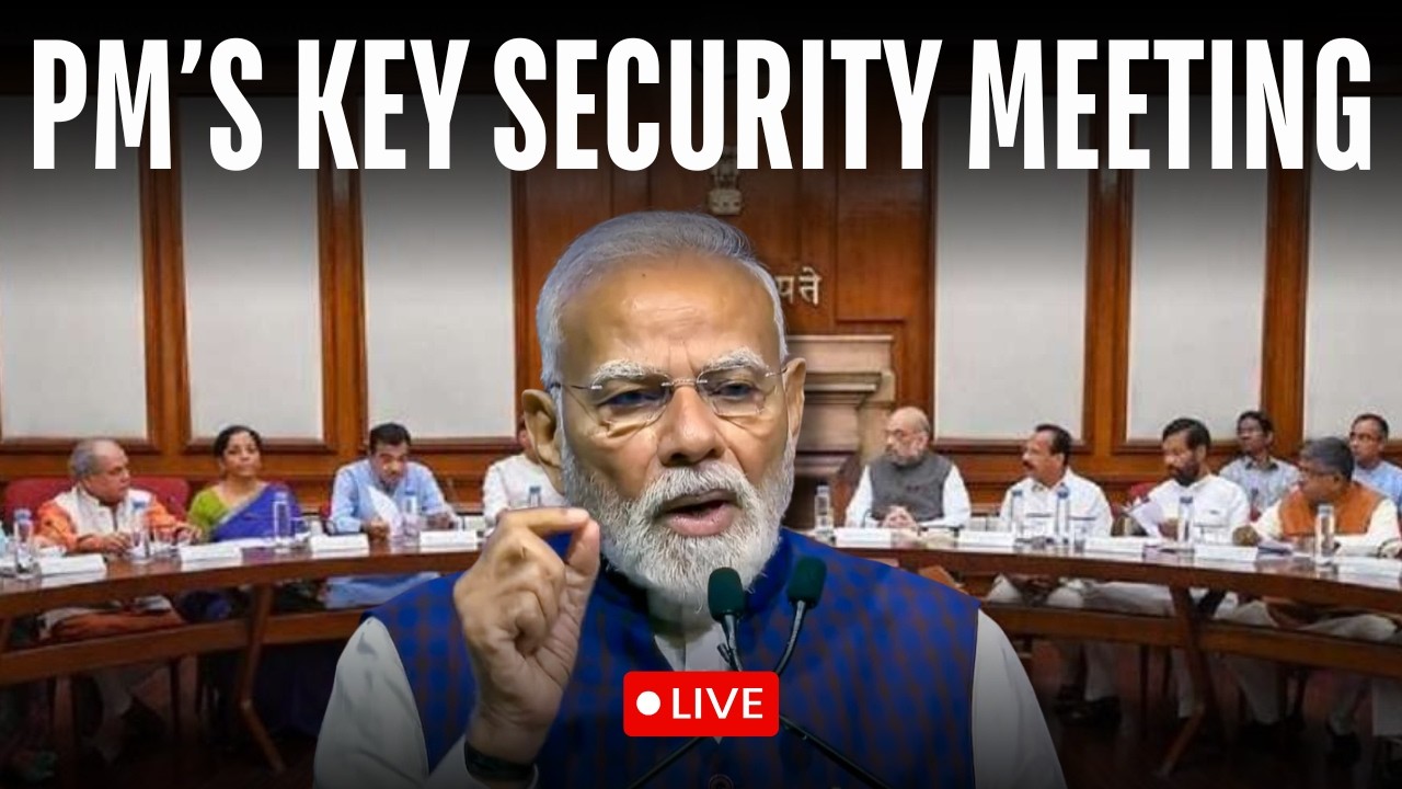 LIVE: PM Modi's Key Security Meeting | PM's Cabinet Committee On Security On Iran War
