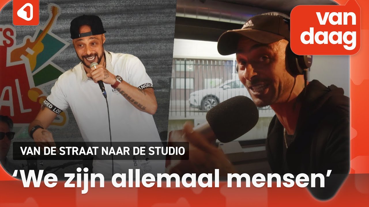Kom d'r bie: Enschedese rapper &lsquo;Blauwdruk&rsquo; leefde op straat en wil de jeugd daar nu weghouden
