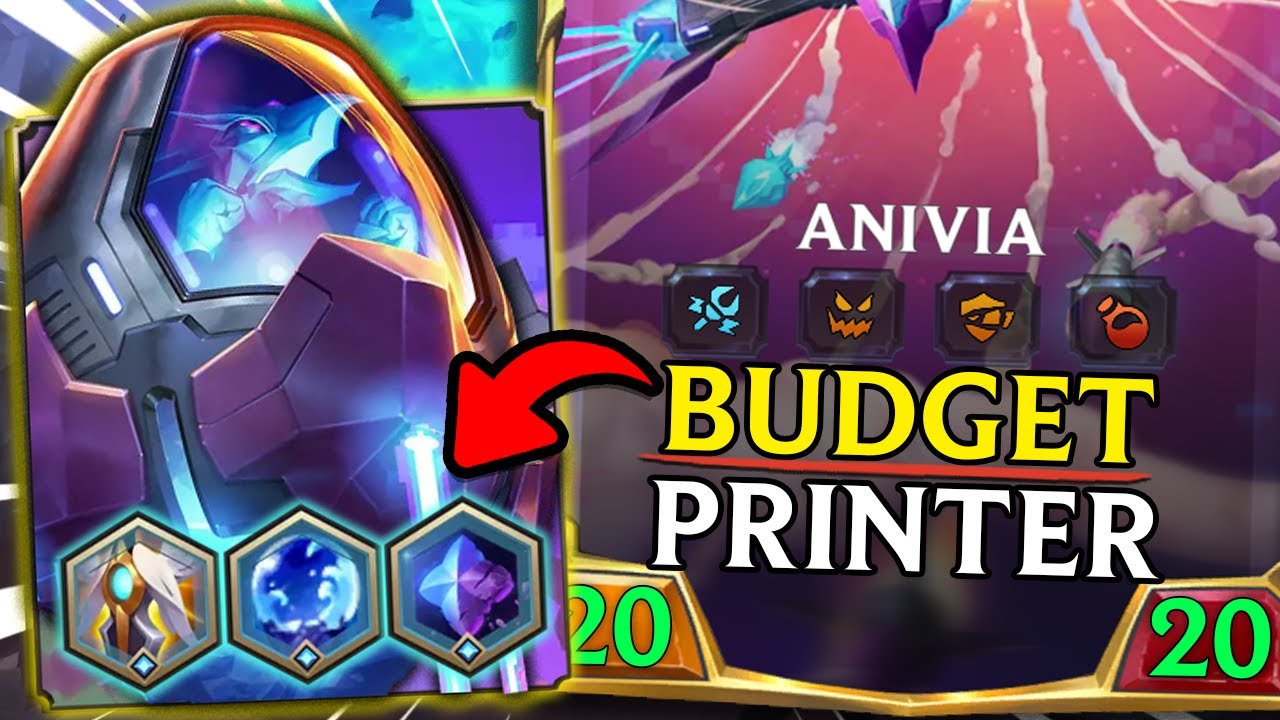 This BUDGET Build Might be BETTER Than Anivia's PAY2WIN Build?? - Legends of Runeterra