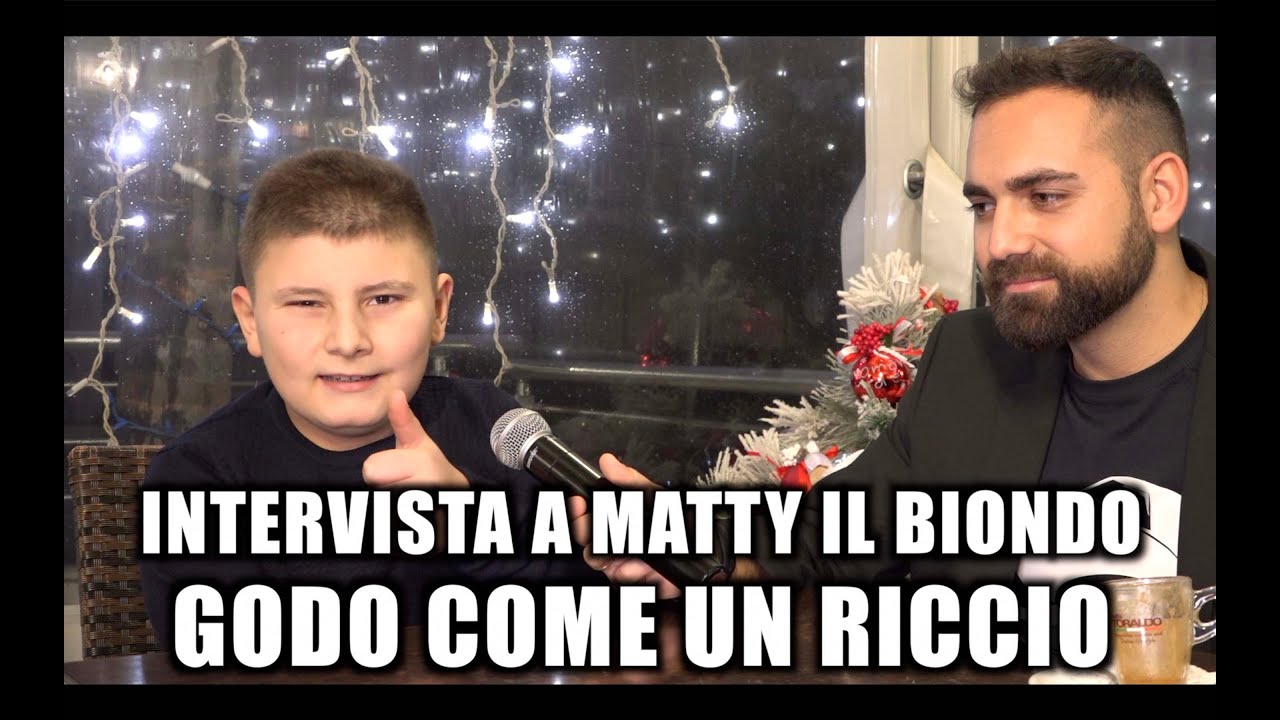 Intervista EPICA a Matty il biondo [GODO COME UN RICCIO]