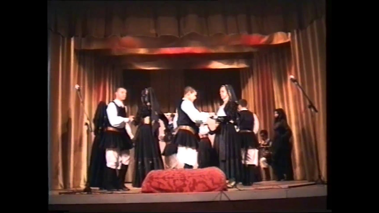 Il Gruppo Folk Città di Ossi a Livorno.1998. mp4