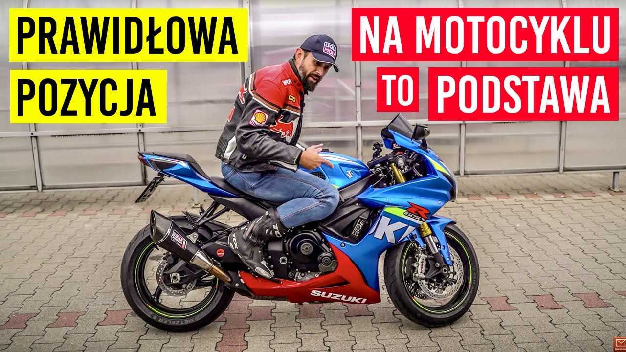Prawidłowa pozycja na motocyklu to podstawa bezpiecznej, technicznej i komfortowej jazdy.