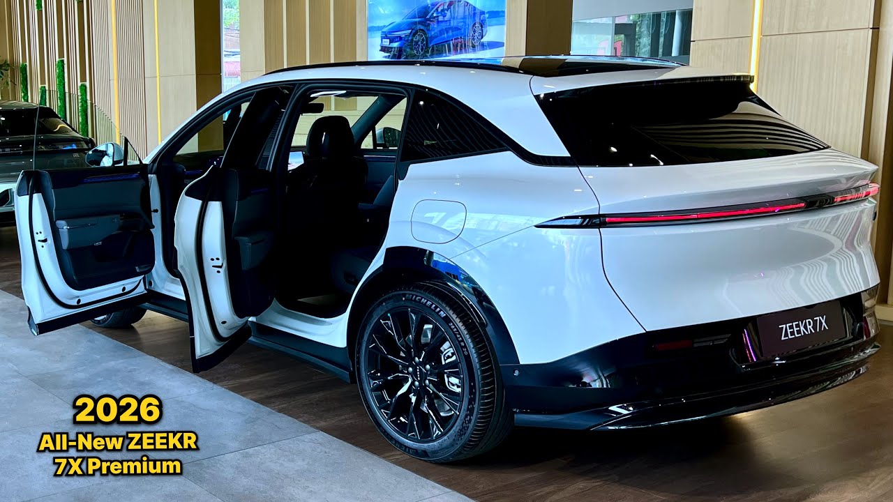 Совершенно новая модель 2026 года! ZEEKR 7X New Premium - новые характеристики экстерьера и интер...