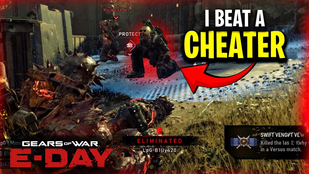 Я победил ЧИТЕРОВ в рейтинге Gears of War: E-Day!