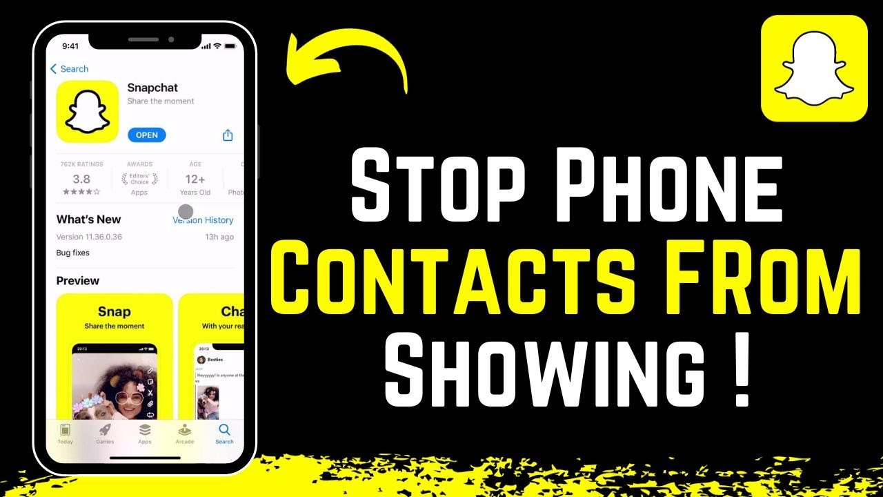 How To Stop Phone Contacts From Finding You On Snapchat !