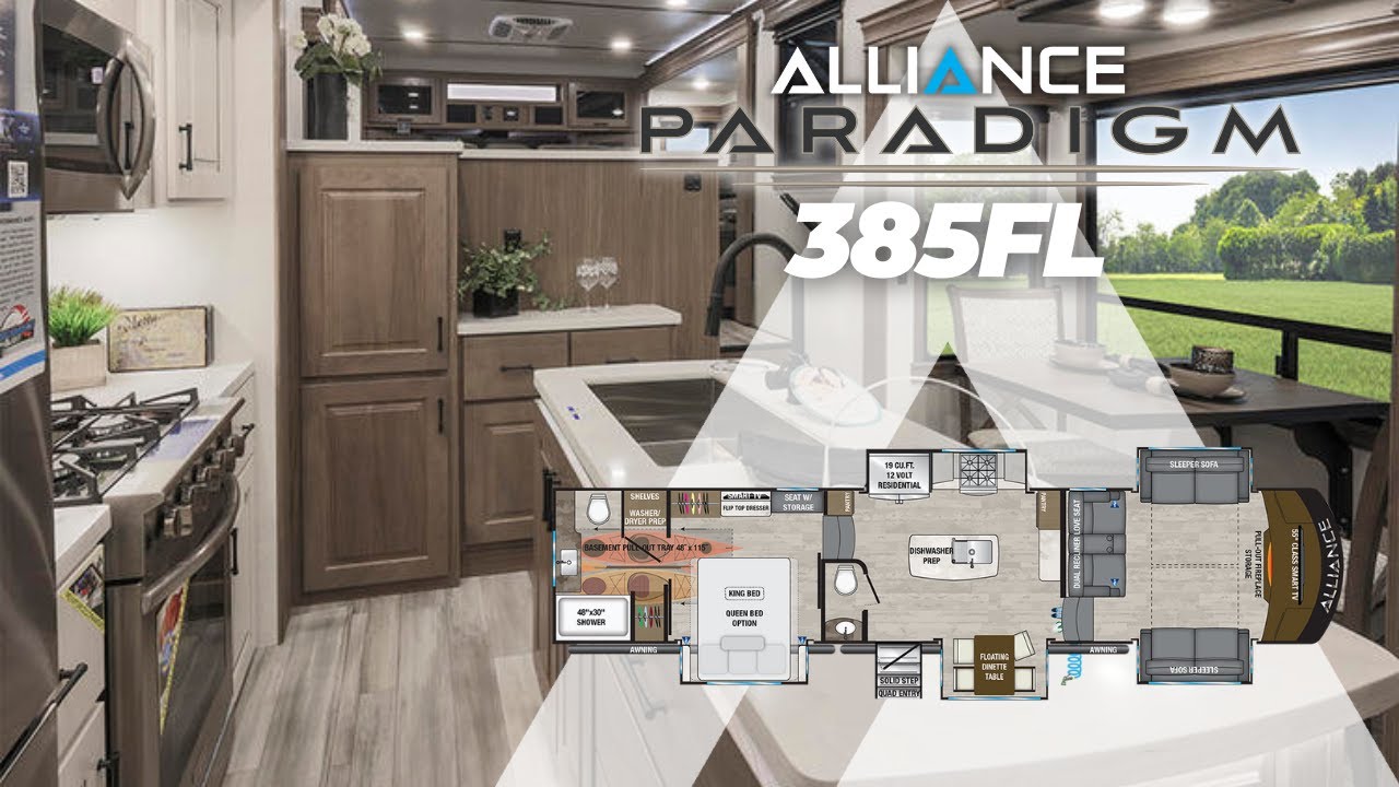 2023 Paradigm 385FL Interior