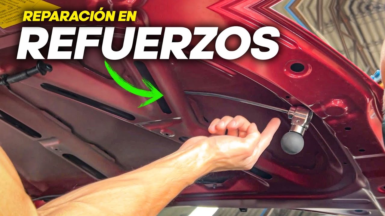 APRENDE CÓMO reparar un golpe SIN PINTAR en el capó