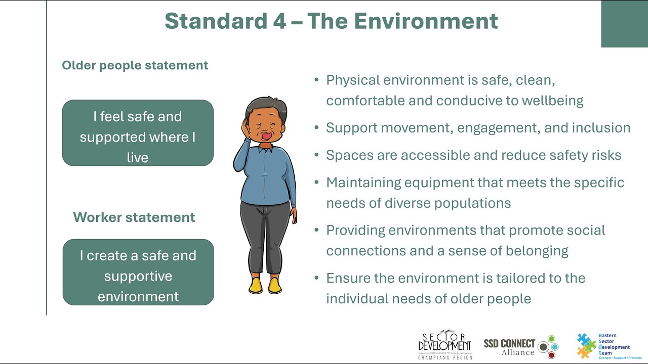 Standard 4  - Addressing Diversity and Wellness in the Strengthened Aged Care Quality Standards