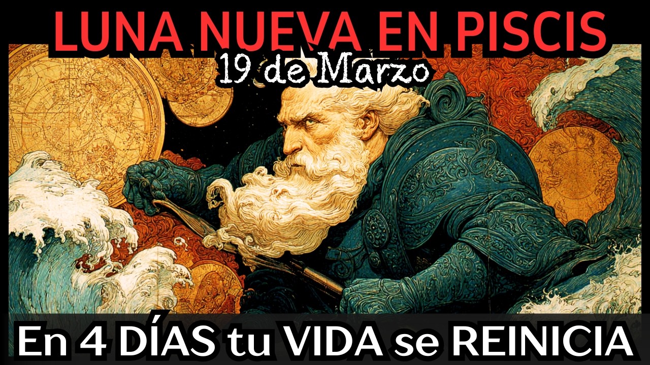 ALERTA! 19 de Marzo. EL PORTAL de CIERRE y REINICIO está PRÓXIMO. LUNA NUEVA en PISCIS