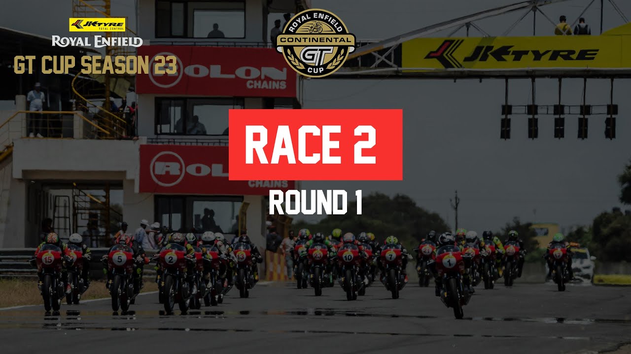 JK Tyre presents Royal Enfield #ContinentalGTCup Season '23 | ROUND 1, RACE 2