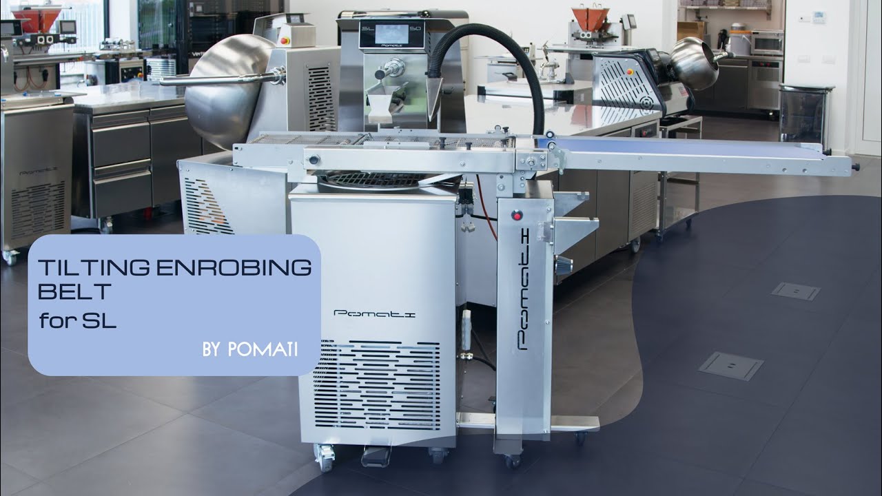 SL Enrobing Belt – Compact, Compatible, and Ready for Production Lines