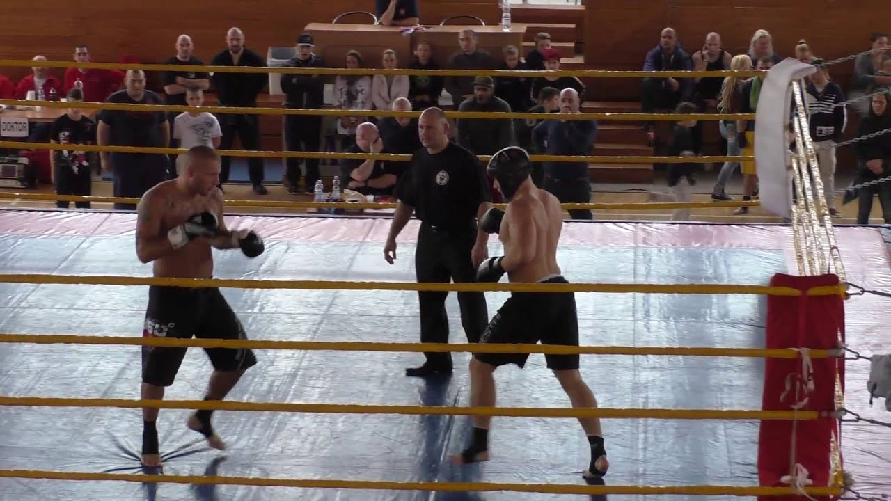 Baros Tamás (Mr. Tájföl) Kempo Full-contact 2016 marc. 6. (1. meccs)