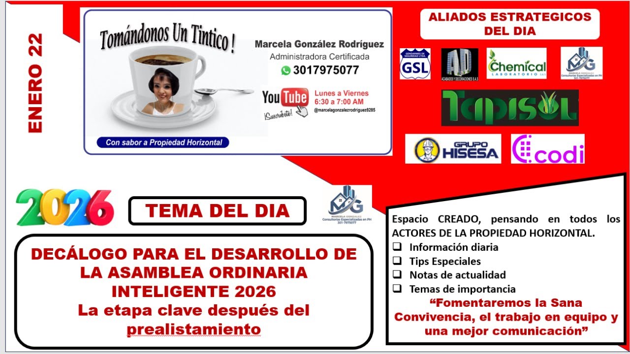 DECÁLOGO DESARROLLO ASAMBLEAS INTELIGENTES