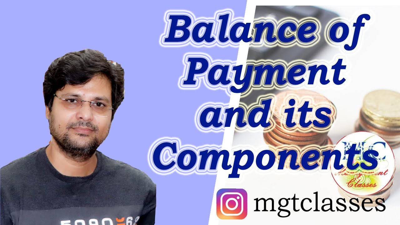 Balance of Payment and its Components in Hindi