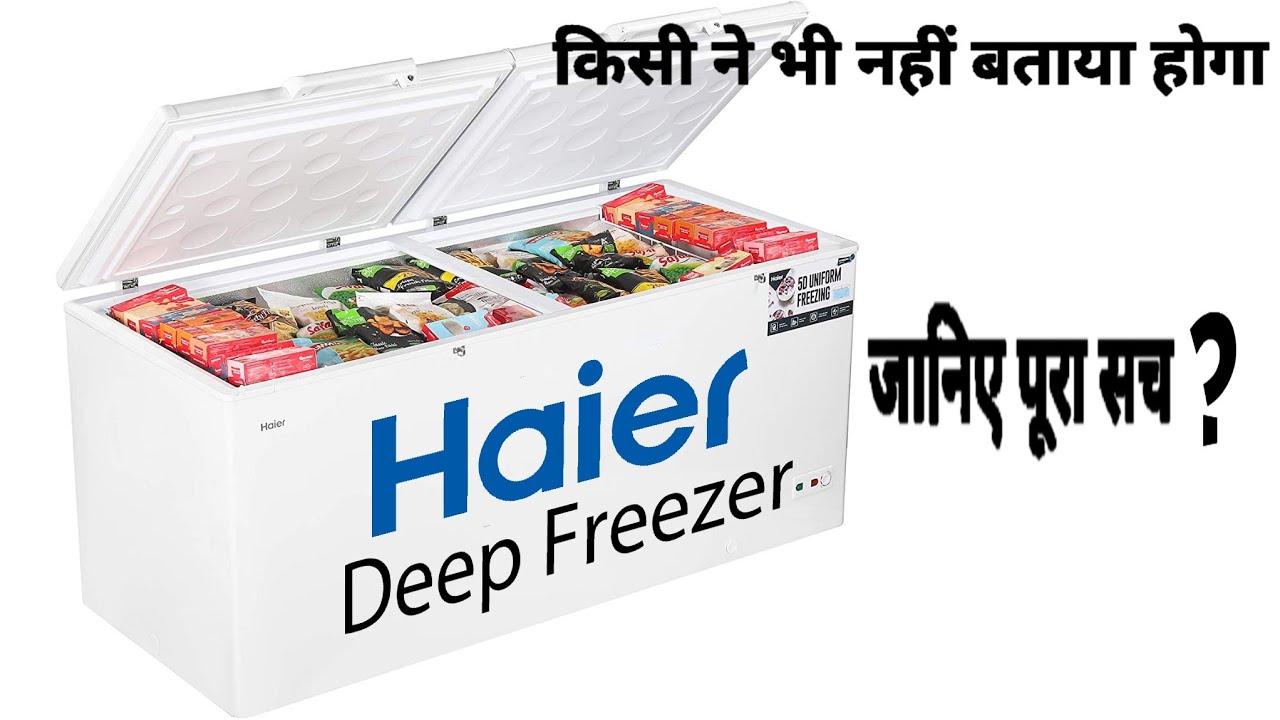 Haier HCC-500C, Double Door Hard Top Deep Freezer, Convertible, White, 500 ltrs Net Capacity
