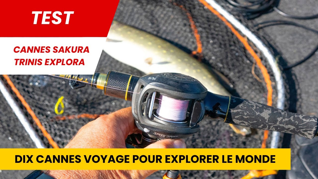 Test de la canne Trinis Explora 734 XH+ de Sakura