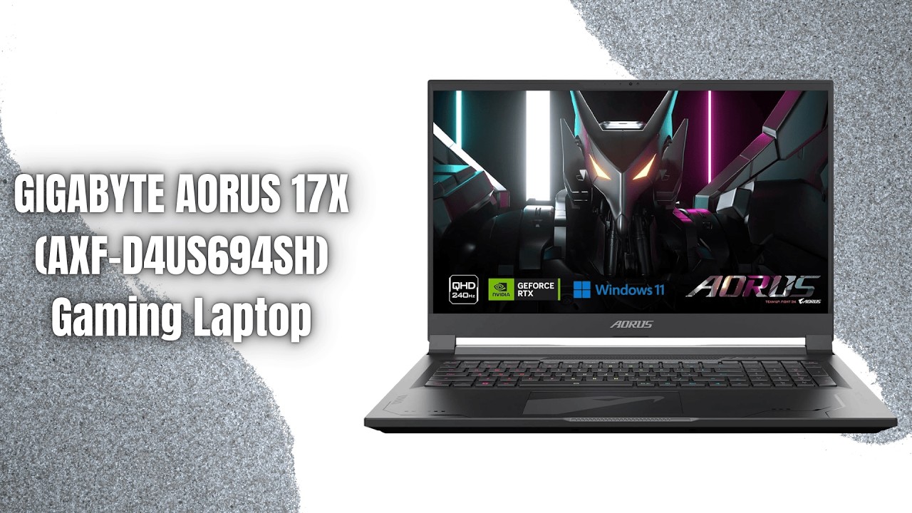 GIGABYTE AORUS 17X Review | i9-13980HX + RTX 4080 240Hz Beast!