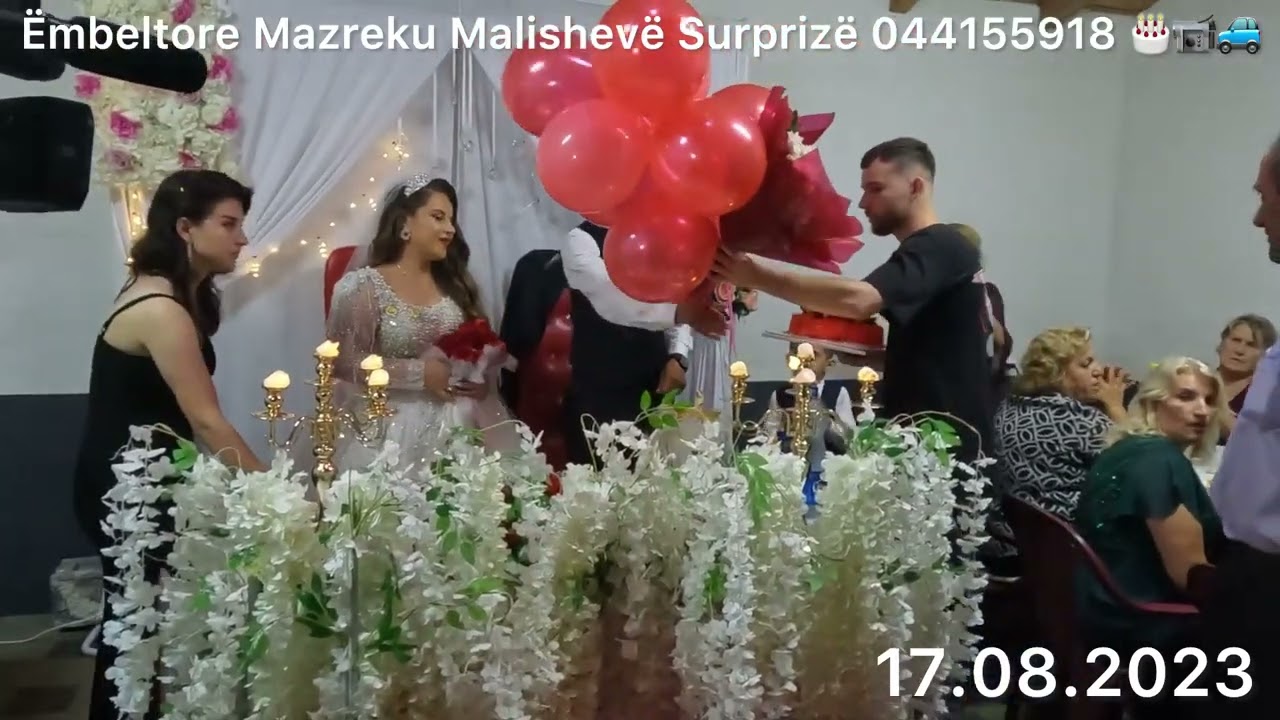 Surpriza nga motra me familje nga gurbeti Per martesen e vllvit  18 gusht 2023