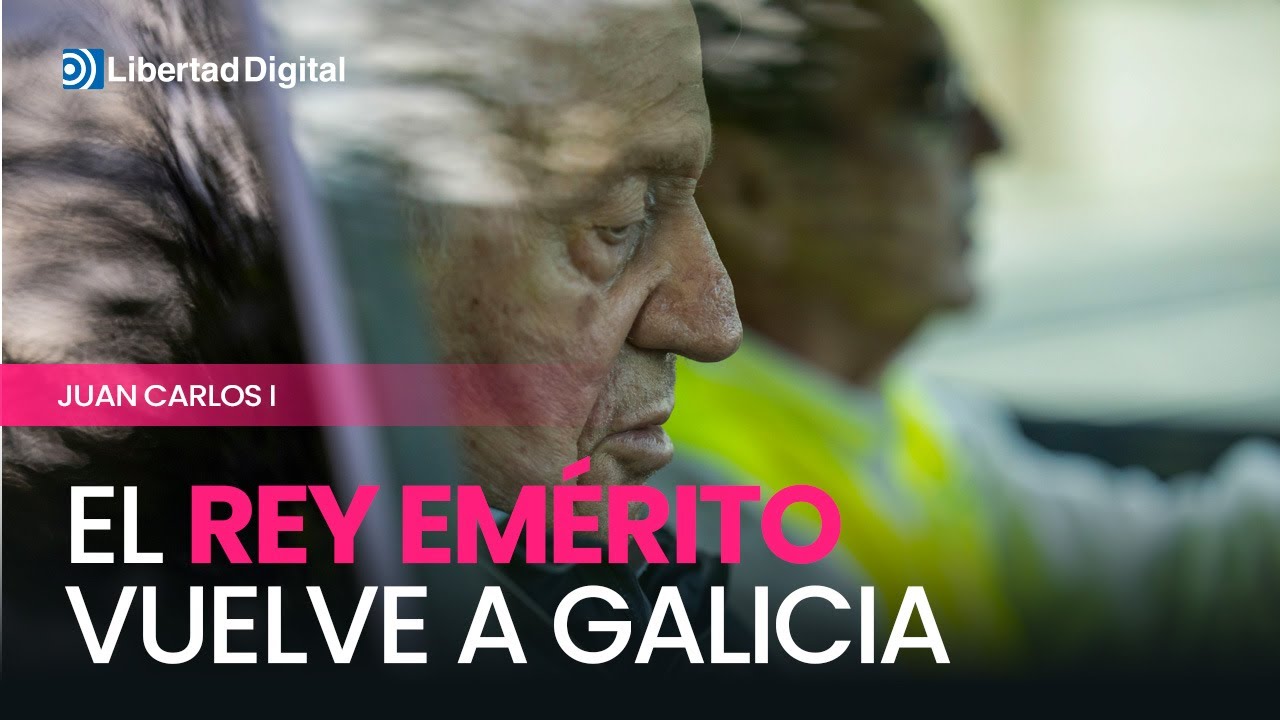 El rey emérito vuelve a Galicia para defender el reinado del Bribón