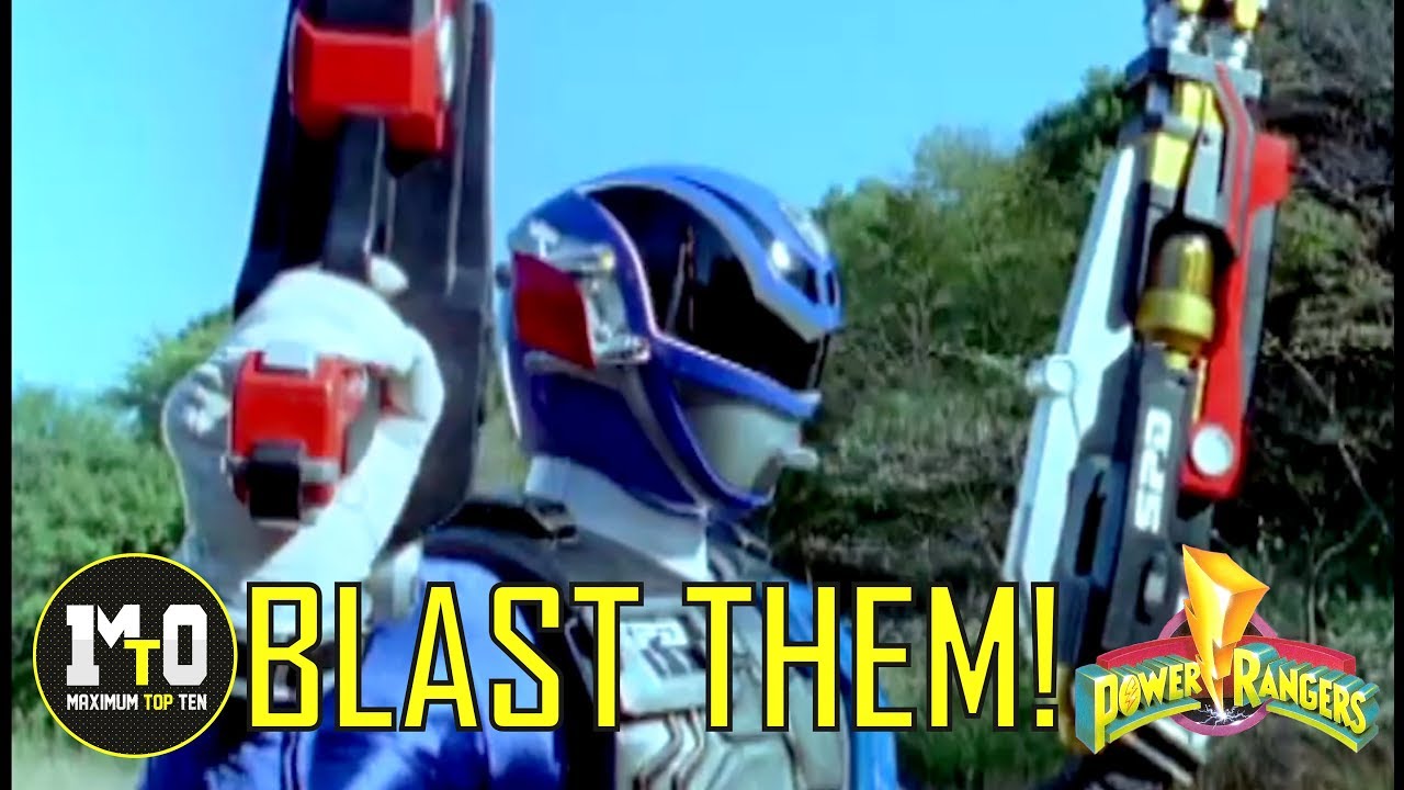MAXIMUM TOP 10 - TOP 10 POWER RANGERS SIDEARMS & BLASTERS