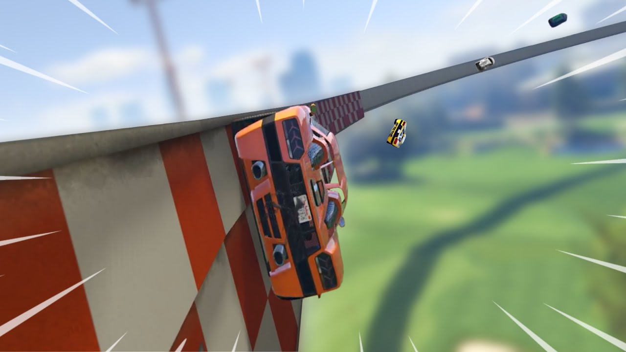 GTA 5 Races but it's THAT wallride