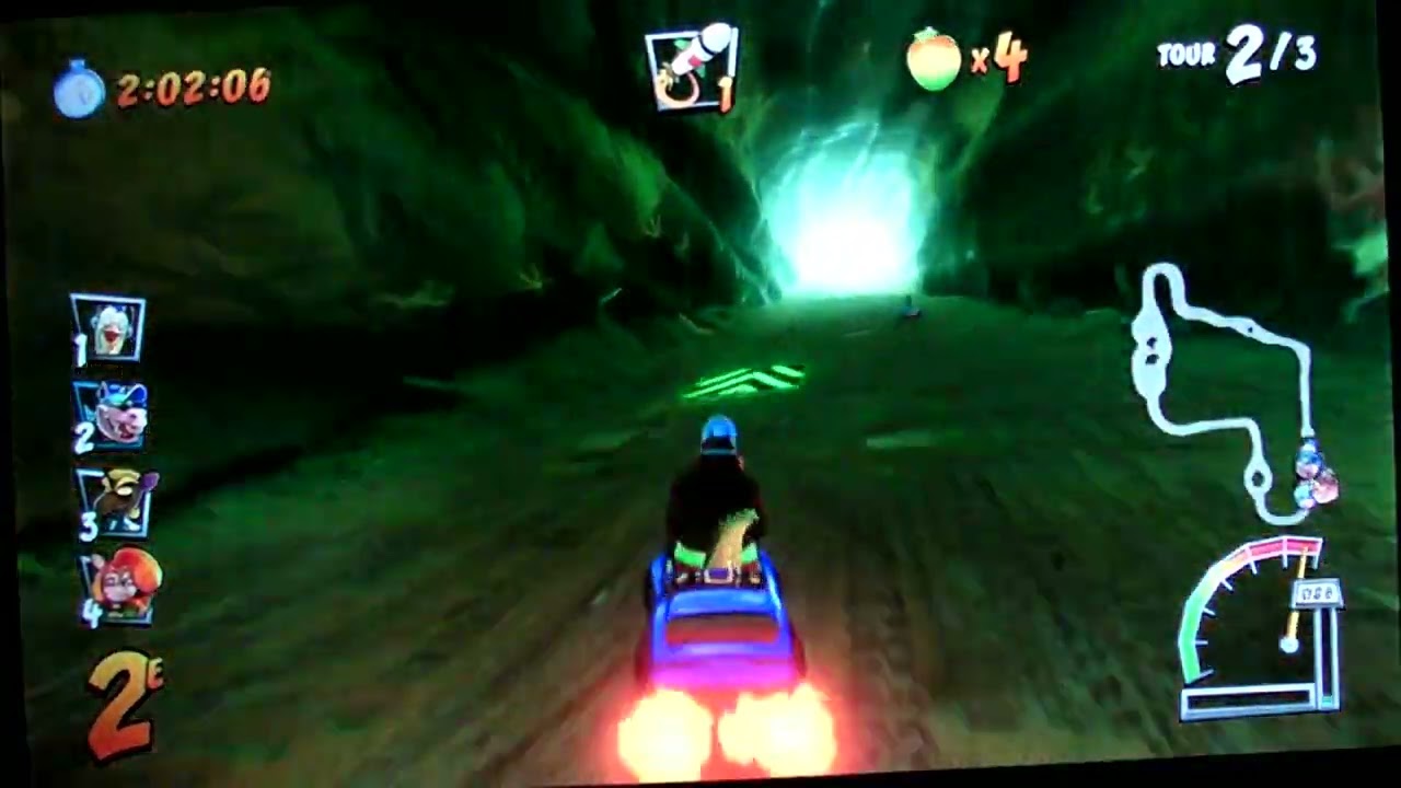 CTR : Nitro Fueled : Parc Préhistorique (Dingodile)