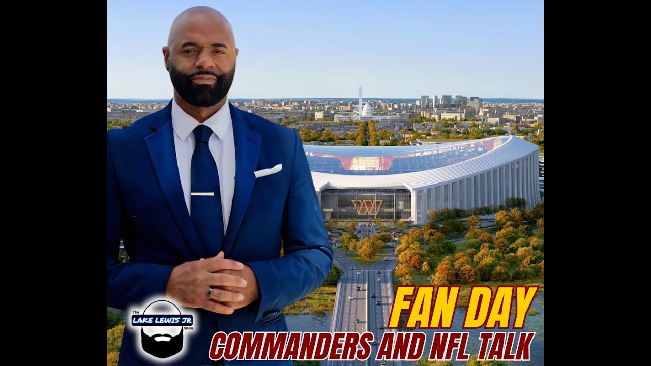 Lake Lewis Jr Show | Fan Day | Latest Commanders News and NFL Playoff Talk