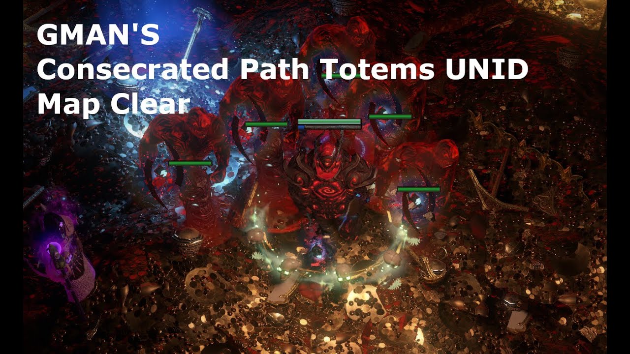 Strstacking Consecrated Path Totems UNID Mapclear