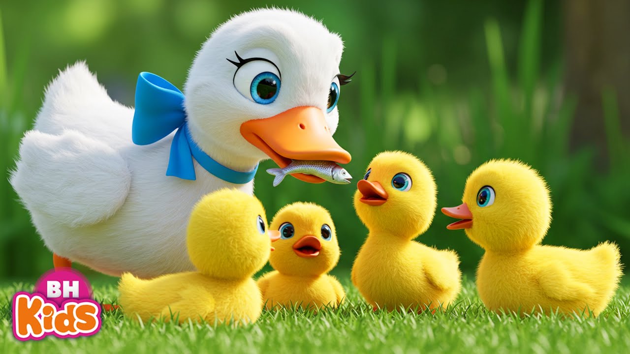 Một Con Vịt 🐥 Con Heo Đất - Nhạc Thiếu Nhi Đ&agrave;n Vịt Con Hoạt H&igrave;nh Vui Nhộn Cho B&eacute;