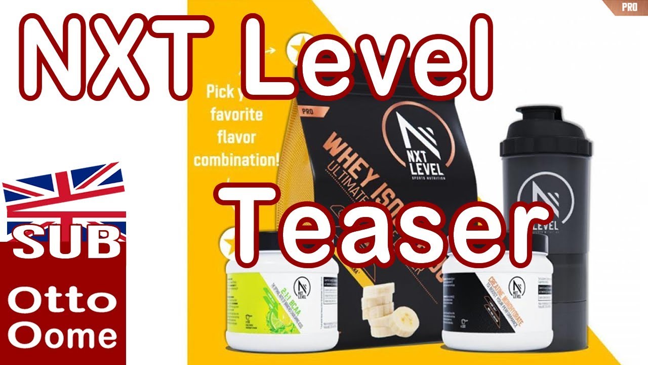 NXT Level Спортивное питание Тизер.
