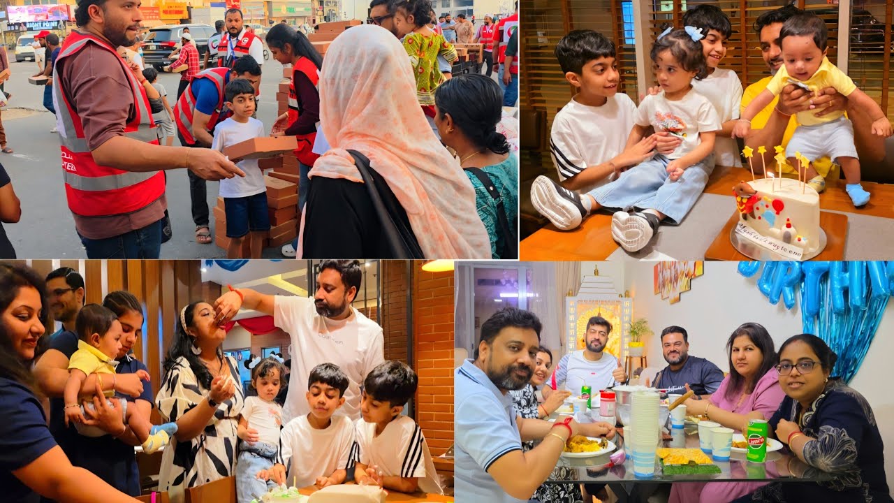 Iftari Distribution || Sunita's Birthday Gift 🎁 & Celebrations 🍾 ♥️ || Yash's 6 months Completed 
