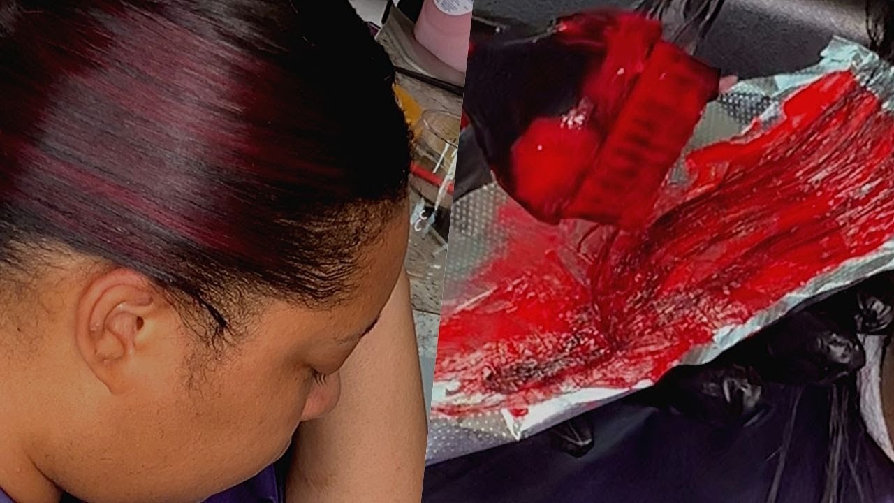 Highlights on natural hair/ No Bleach.