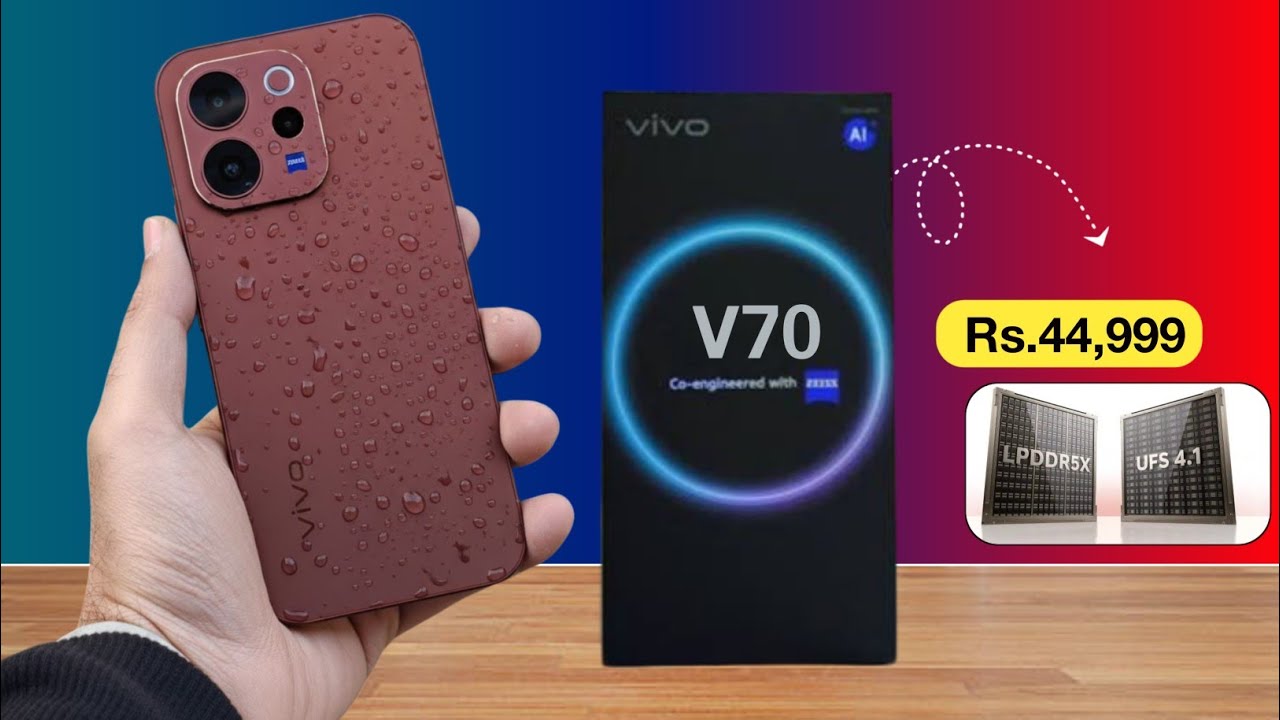 Vivo v70 Final Price Confirm & All features 🔥 LPDDR5x & ufs 4.1