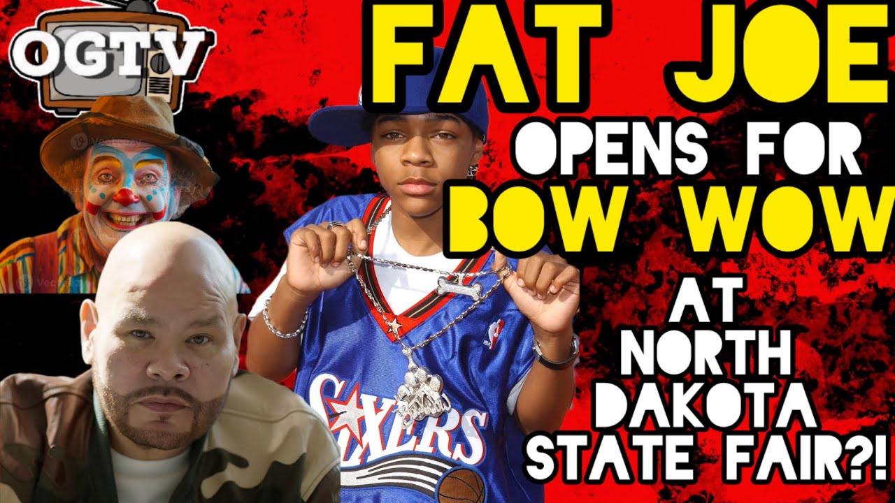 🚨FAT JOE OPENS FOR BOW WOW AT NORTH DAKOTA STATE FAIR?!🚨