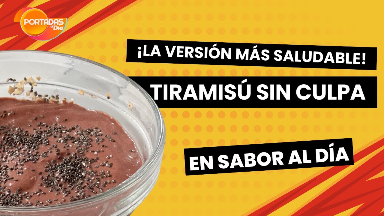 ¡TIRAMISÚ SIN CULPA! ☕🍰 La versión más saludable y nutritiva con avena