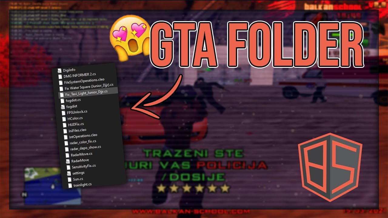 GTA FOLDER JE TU [v1] *samo gazimo , idemo do 1k* | SA:MP - Balkan School